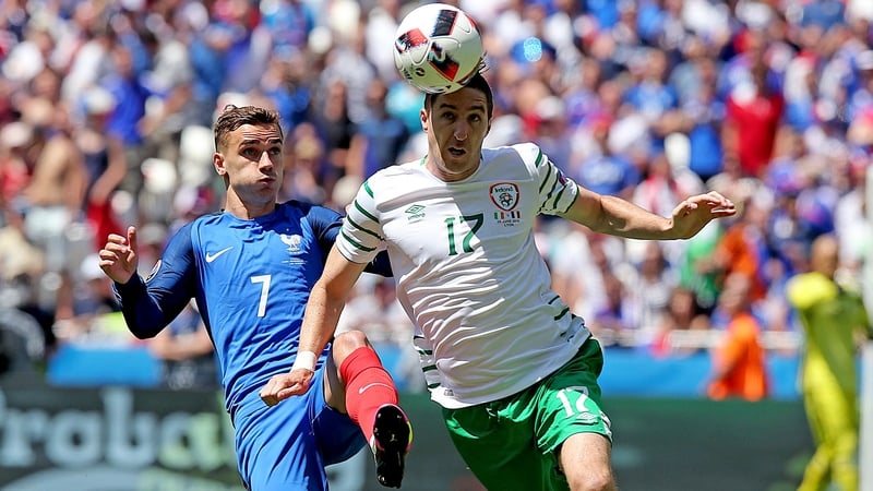 Stephen Ward and the Republic of Ireland will face France for the first time since Euro 2016