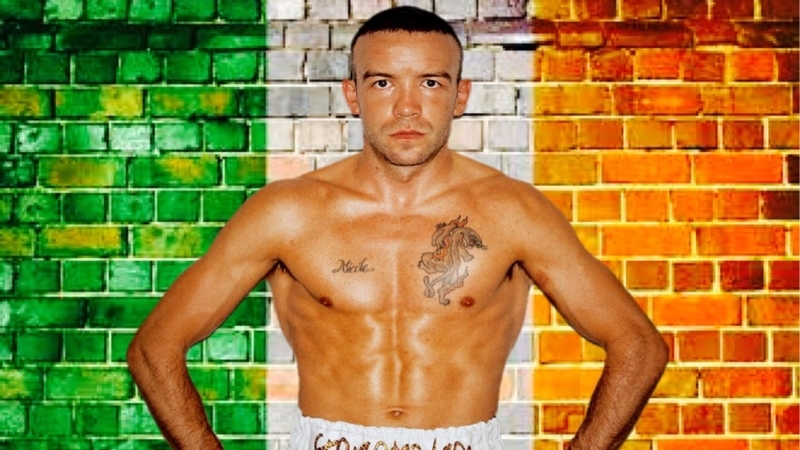 TJ Doheny is proud to be representing his country on a St Patrick's Day card in Boston