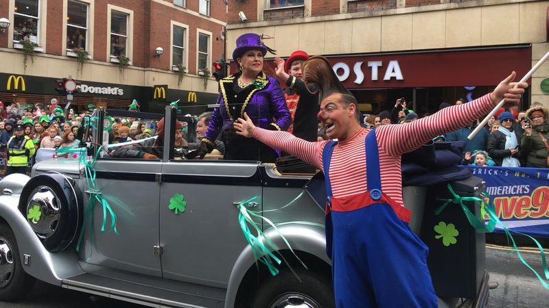 Marion Fossett, Grand Marshall of Limerick city parade