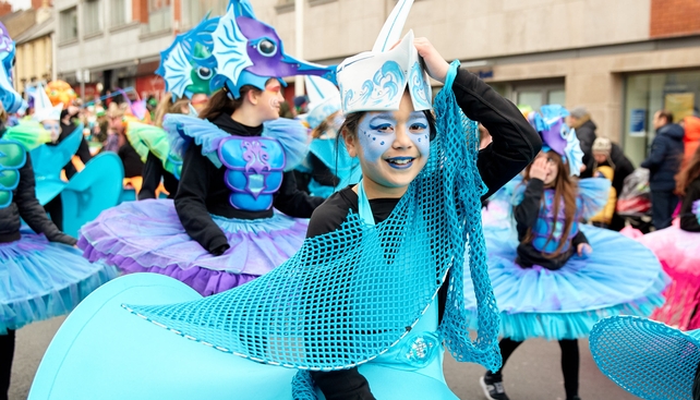 Lots of colour on show in Bray