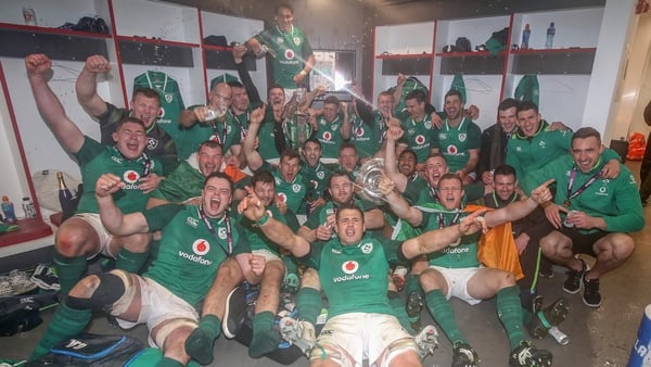 Elation in the changing room