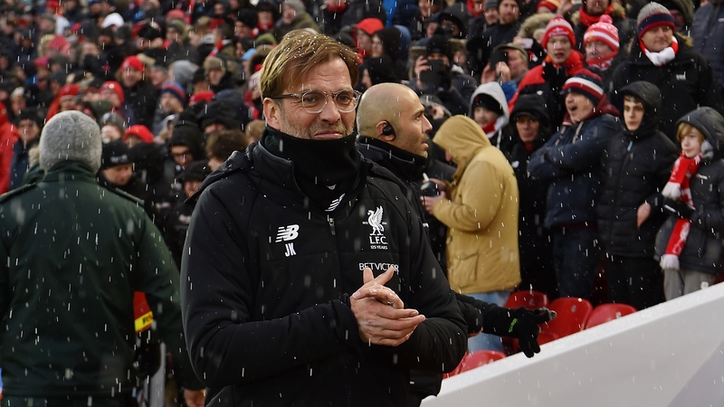 Jurgen Klopp's side face Roma on Tuesday evening