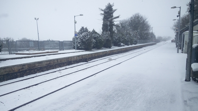 Snow in Portlaoise