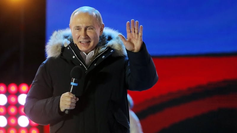 Winner winner chicken dinner: Vladamir Putin