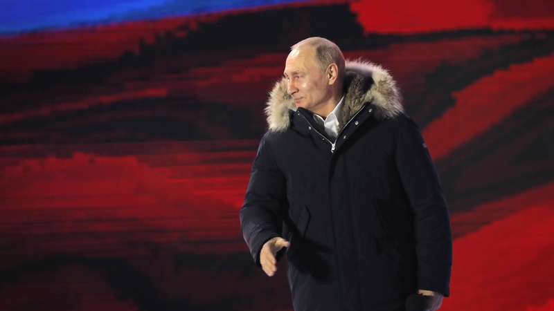 Vladimir Putin extended his rule over Russia for another six years