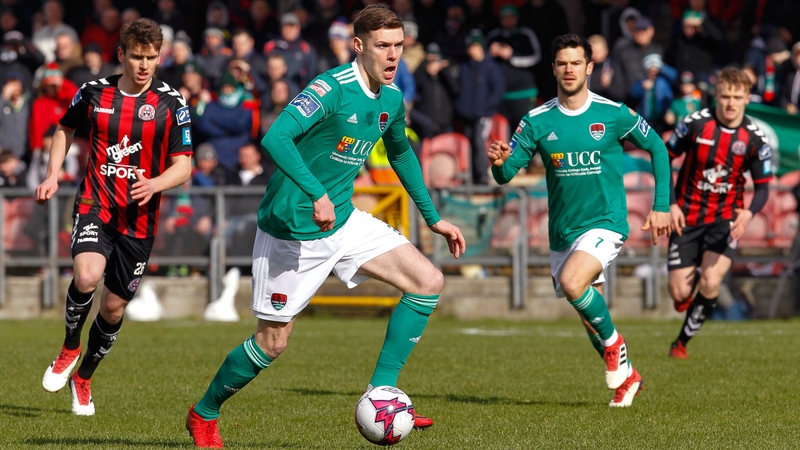 Garry Buckley goes on the attack for Cork City