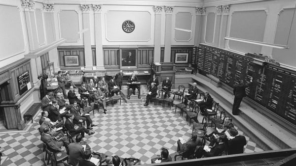 Archives: Irish and British stock exchange merger 1973