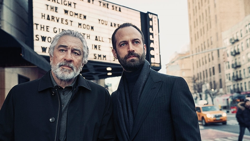 Actor Robert De Niro and dancer Benjamin Millepied in Ermenegildo Zegna's Fall 2017 campaign. Photo: Ermenegildo Zegna