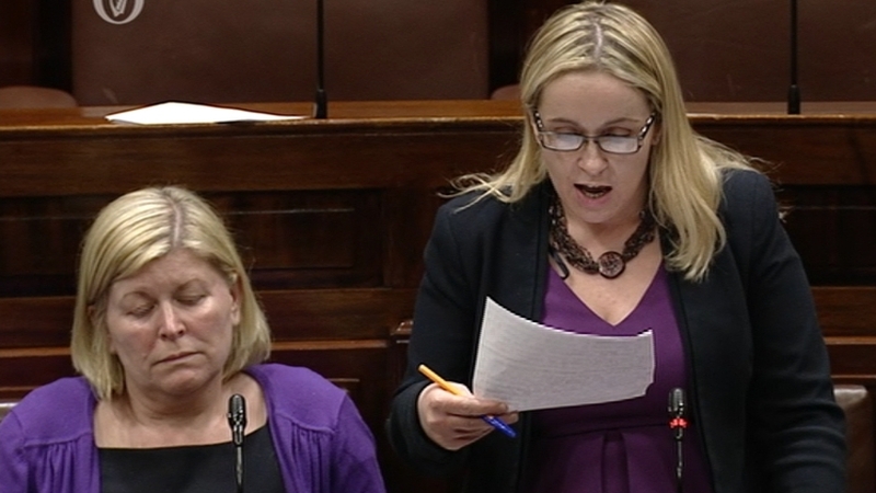 Carol Nolan was given a three-month suspension when she voted in the Dáil against the holding of the referendum on the Eighth Amendment
