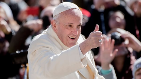 Concerns over the 'Say Nope to the Pope' campaign were raised this afternoon in the Dáil