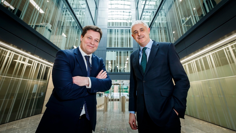 Richard Martin, Managing Partner Ronan Daly Jermyn and Jamie Olden, Partner in Charge at the company's Dublin office