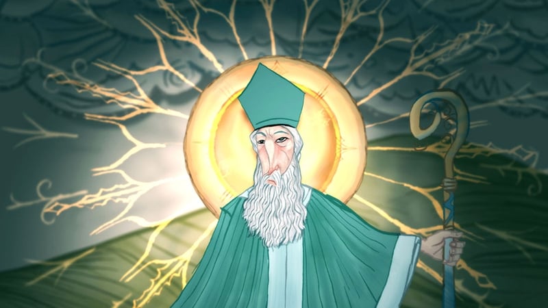 "St Patrick is synonymous with Christianity's arrival in Ireland and his antagonism toward the "creatures" he encounters could be a symbolic representation of a new religious ideology"