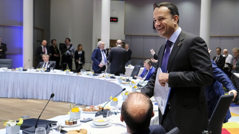 Leo Varadkar said Ireland had strong leverage in the negotiations