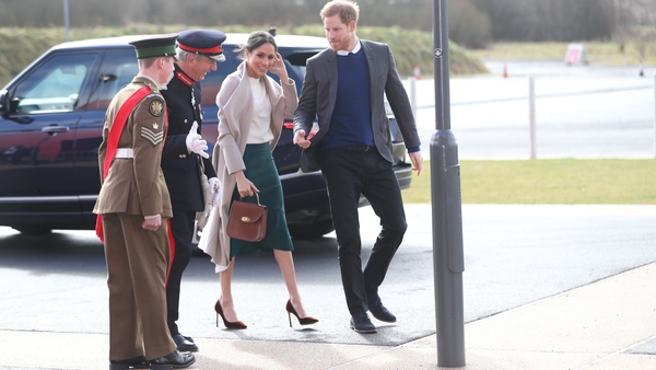 The couple are due to marry in eight weeks
