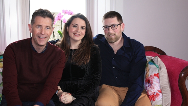 Dermot, Katie and Padraig