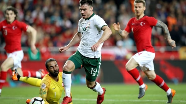 Ireland could not find a way back against Turkey