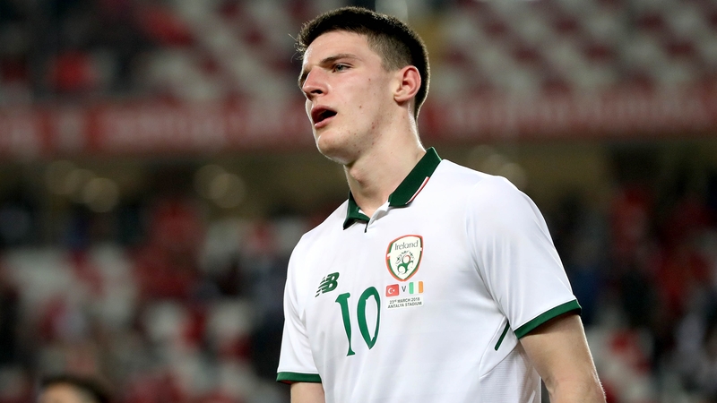 Declan Rice made three appearances for the Republic of Ireland before declaring for England