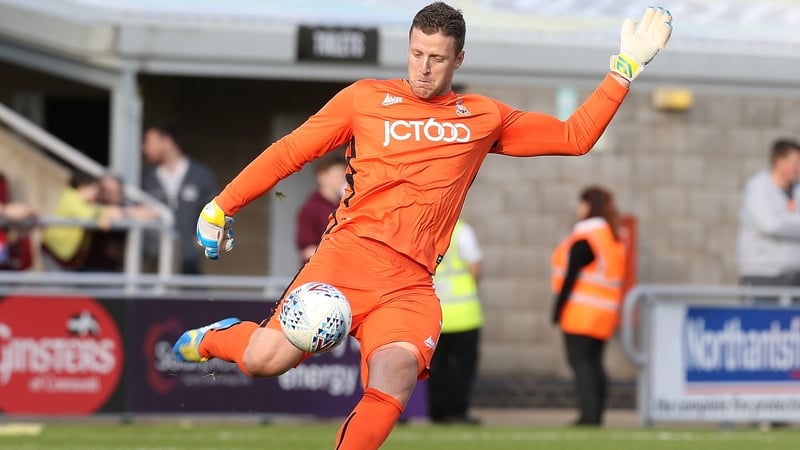Colin Doyle started in goal for Bradford