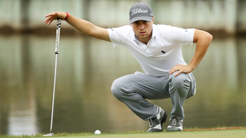 Justin Thomas made short work of Kim Si-woo