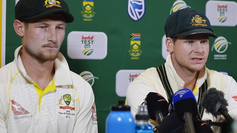 Cameron Bancroft (l): 'I panicked in that situation'