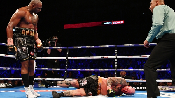 Whyte calls out Wilder after Browne knockout
