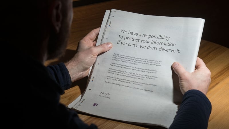 Mark Zuckerberg said the rules had changed to prevent another breach