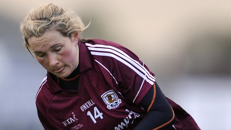 Galway captain Tracey Leonard.