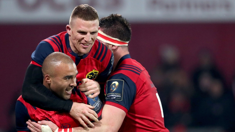 Simon Zebo and Andrew Conway are still touch-and-go to feature for Munster this weekend.