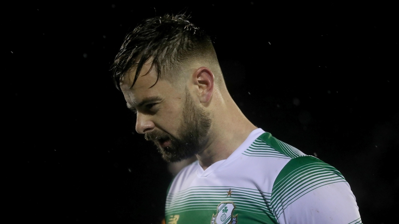 Greg Bolger reacts following the defeat to Waterford United last week