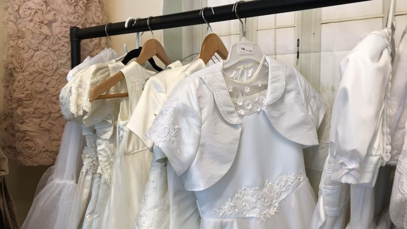 Many of the clothes are brand new