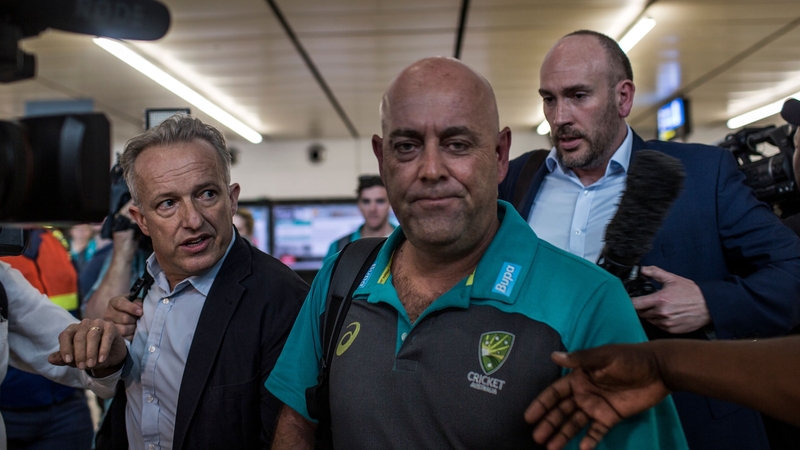 Australian head coach Darren Lehmann