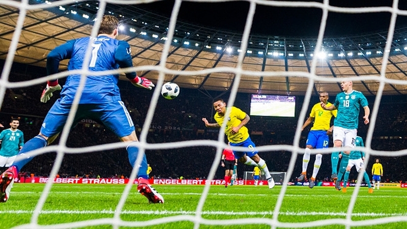 Gabriel Jesus' diving header was the difference between the teams