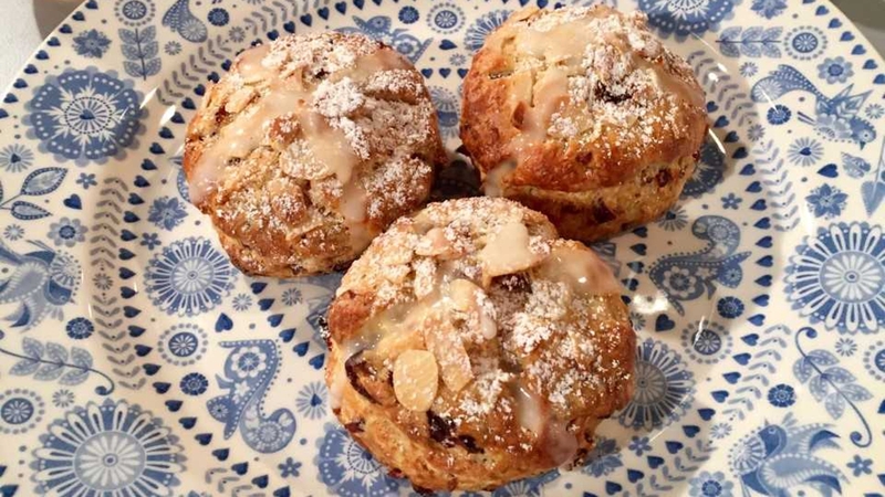 Wade's Hot Cross Scones