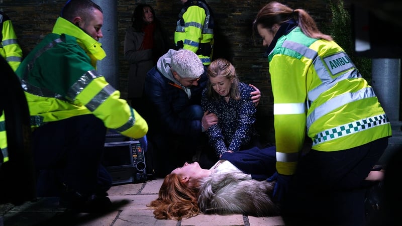 Aoife is frustrated at the slow speed of the investigation into Karen's murder on Fair City