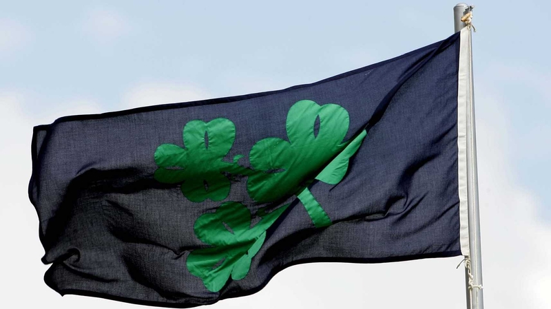 The Irish Cricket Union flag