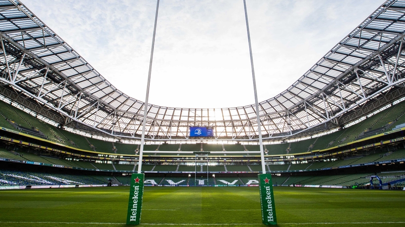 The Aviva Stadium could host a Champions Cup semi-final this year