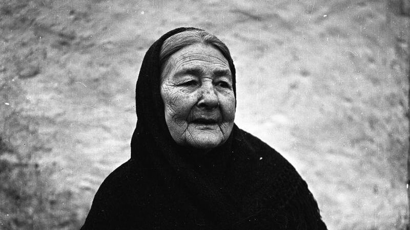 Peig Sayers, photo from Dúchas.ie