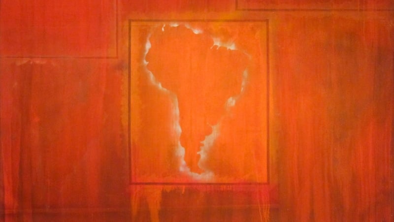 Detail from South America Squared, 1967