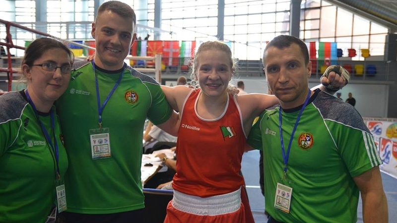 Amy Broadhurst has now guaranteed herself a silver medal