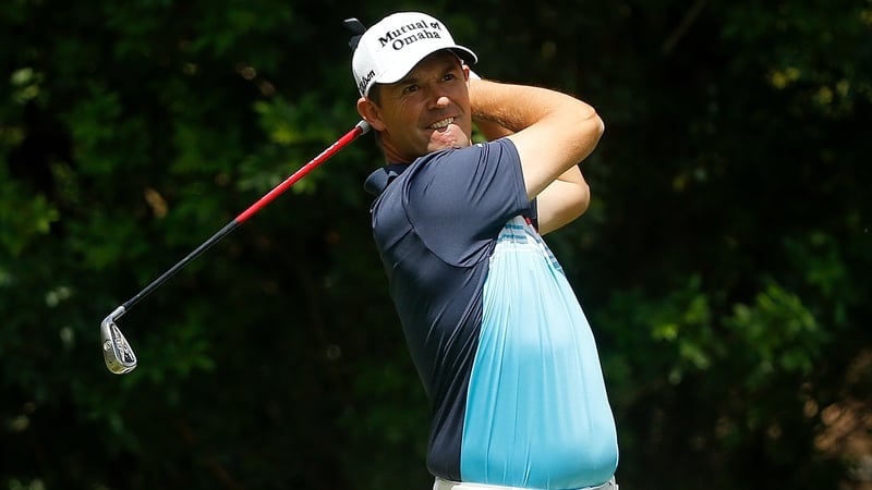 Padraig Harrington is off to a strong start in Houston