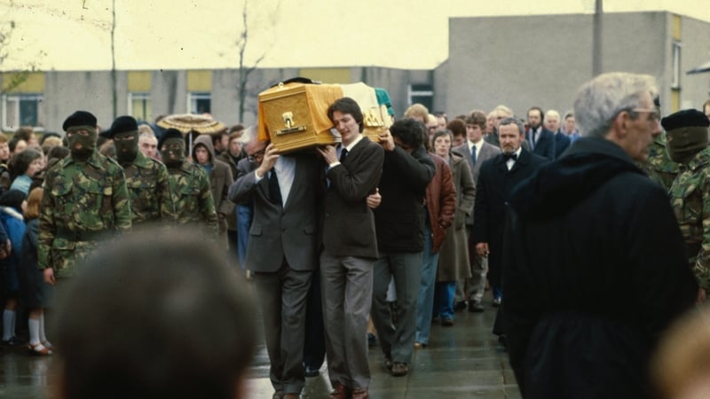 Bobby Sands died on 5 May 1981 and was buried in Milltown Cemetery, west Belfast