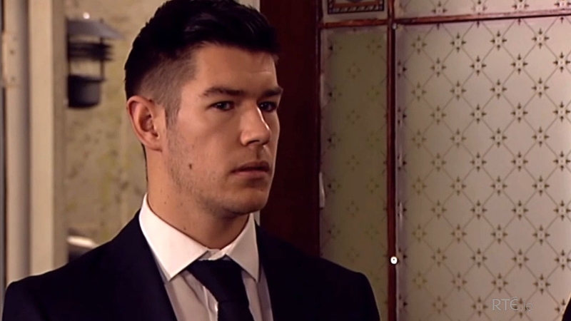 Sean is one of the first suspects in Karen's murder investigation