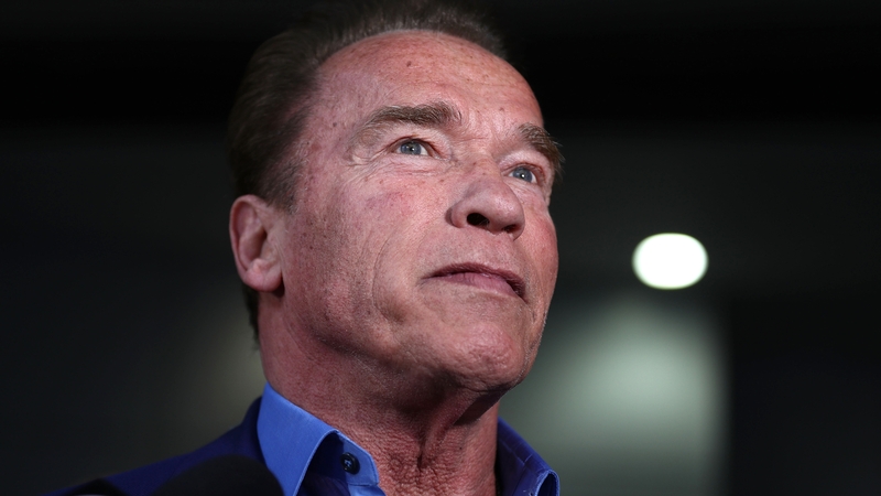 Arnold Schwarzenegger:  "I really appreciate that very much and you're very kind".