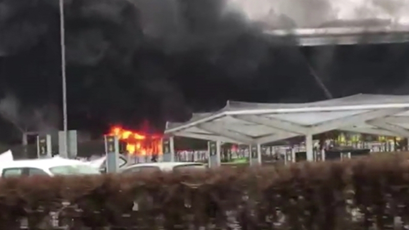 Police say the fire was the result of an accident