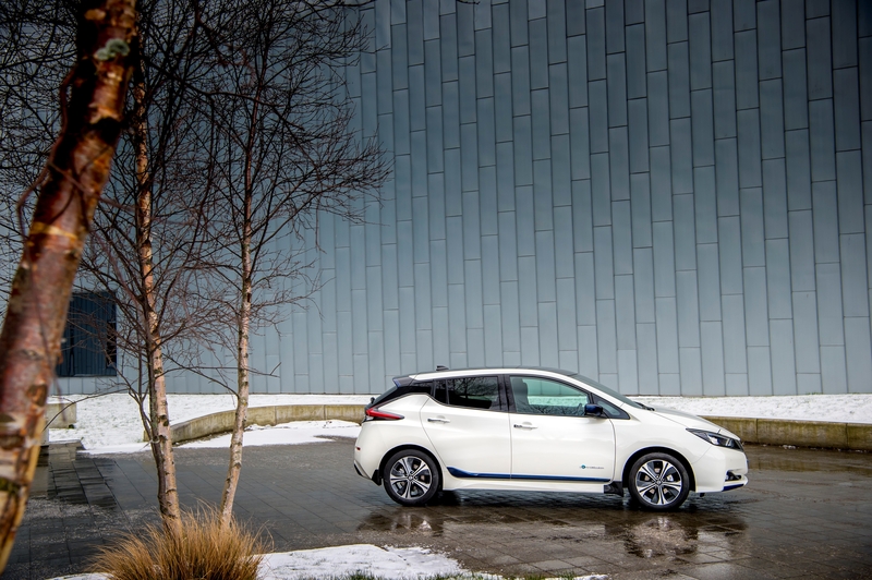 The new Nissan Leaf has a much improved battery range.