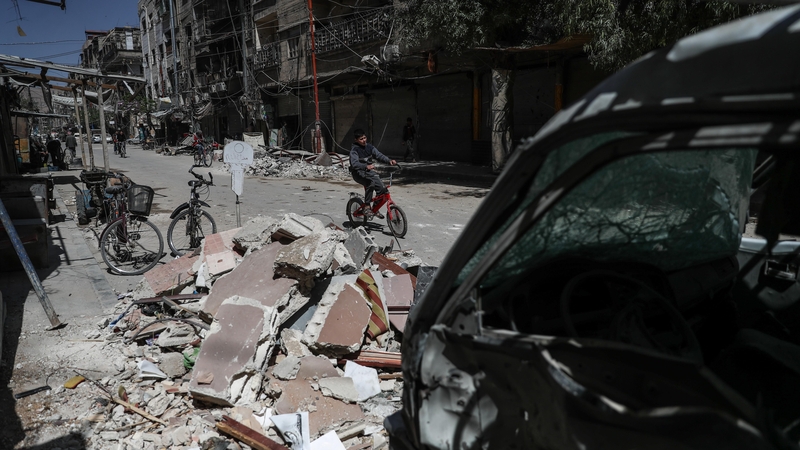 Douma remains the last town held by rebels in Eastern Ghouta