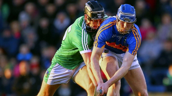 Tipperary's Tomás Hamill in action against Limerick's Barry Murphy