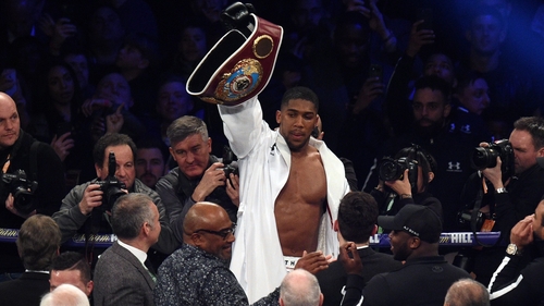 Anthony Joshua will defend belts in Wembley after a spell in Cardiff