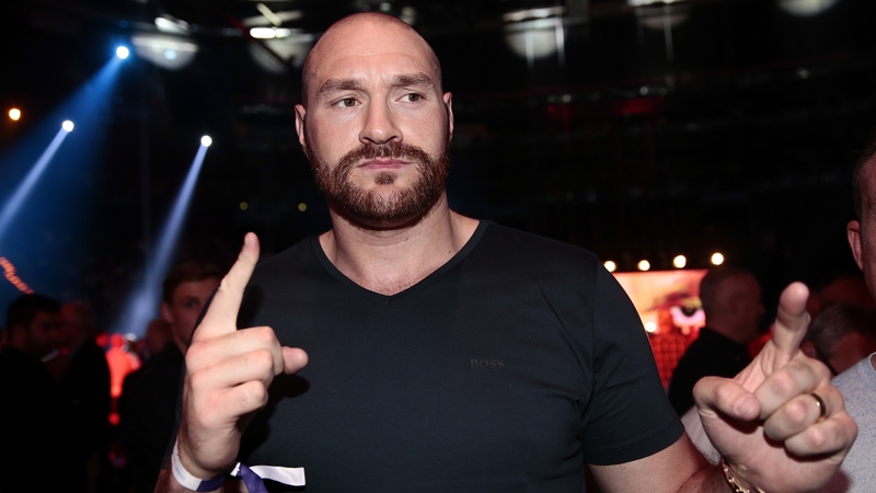 Tyson Fury will face an as yet unconfirmed opponent in a comeback fight in June
