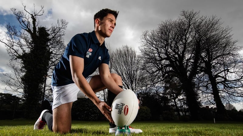 Joey Carbery in Dublin today